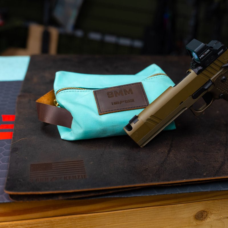 3 Gun Kenzie Teal Ammo Bags