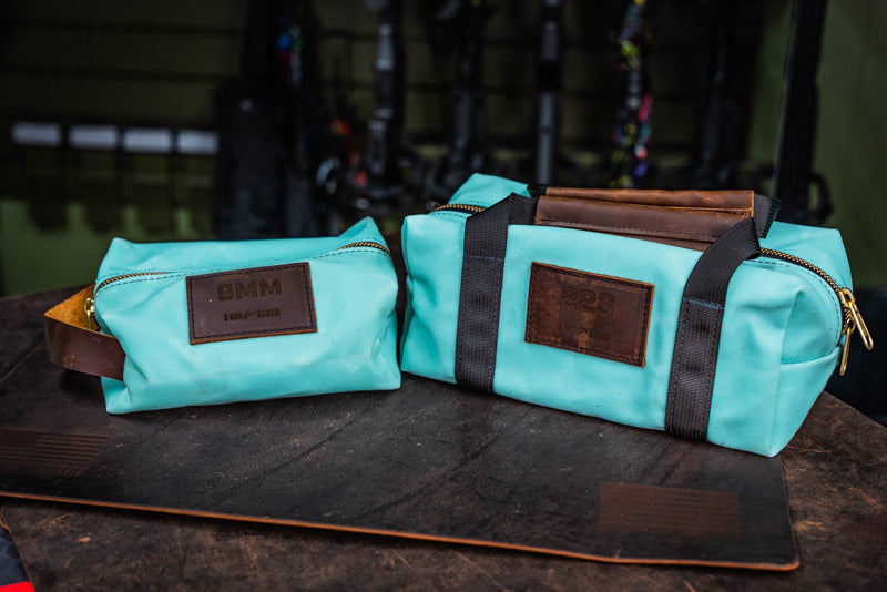 3 Gun Kenzie Teal Ammo Bags