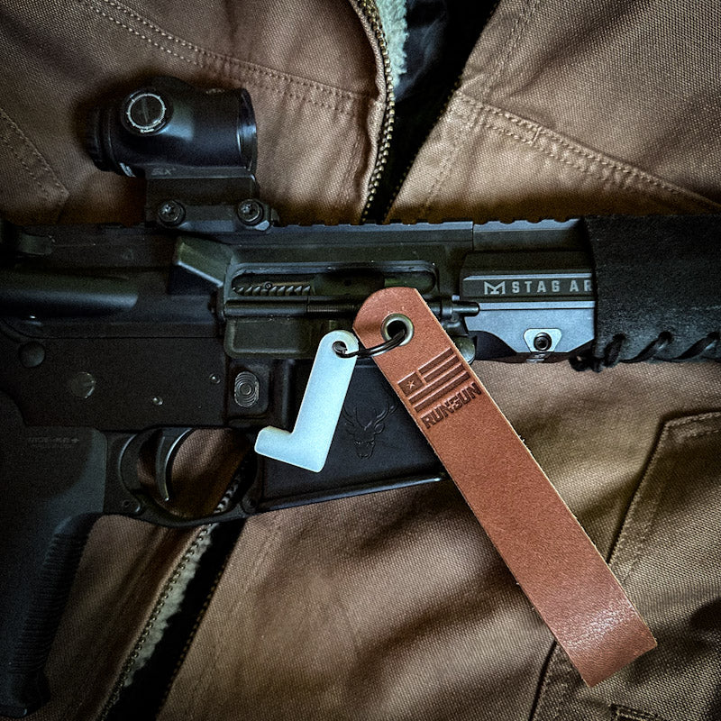 Fast-Draw Leather Chamber Flag