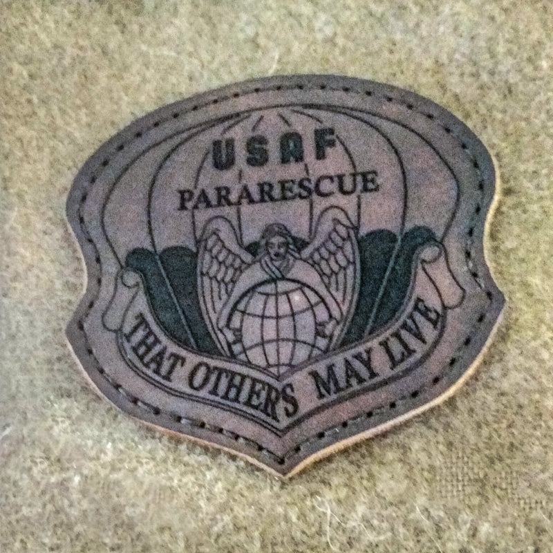 Pararescue Leather Patch